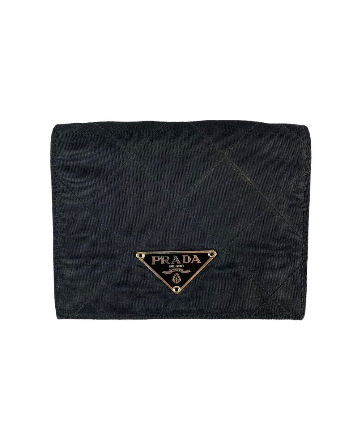 Prada Quilted Nylon Wallet