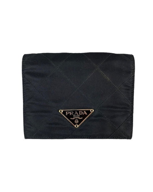 Prada Quilted Nylon Wallet