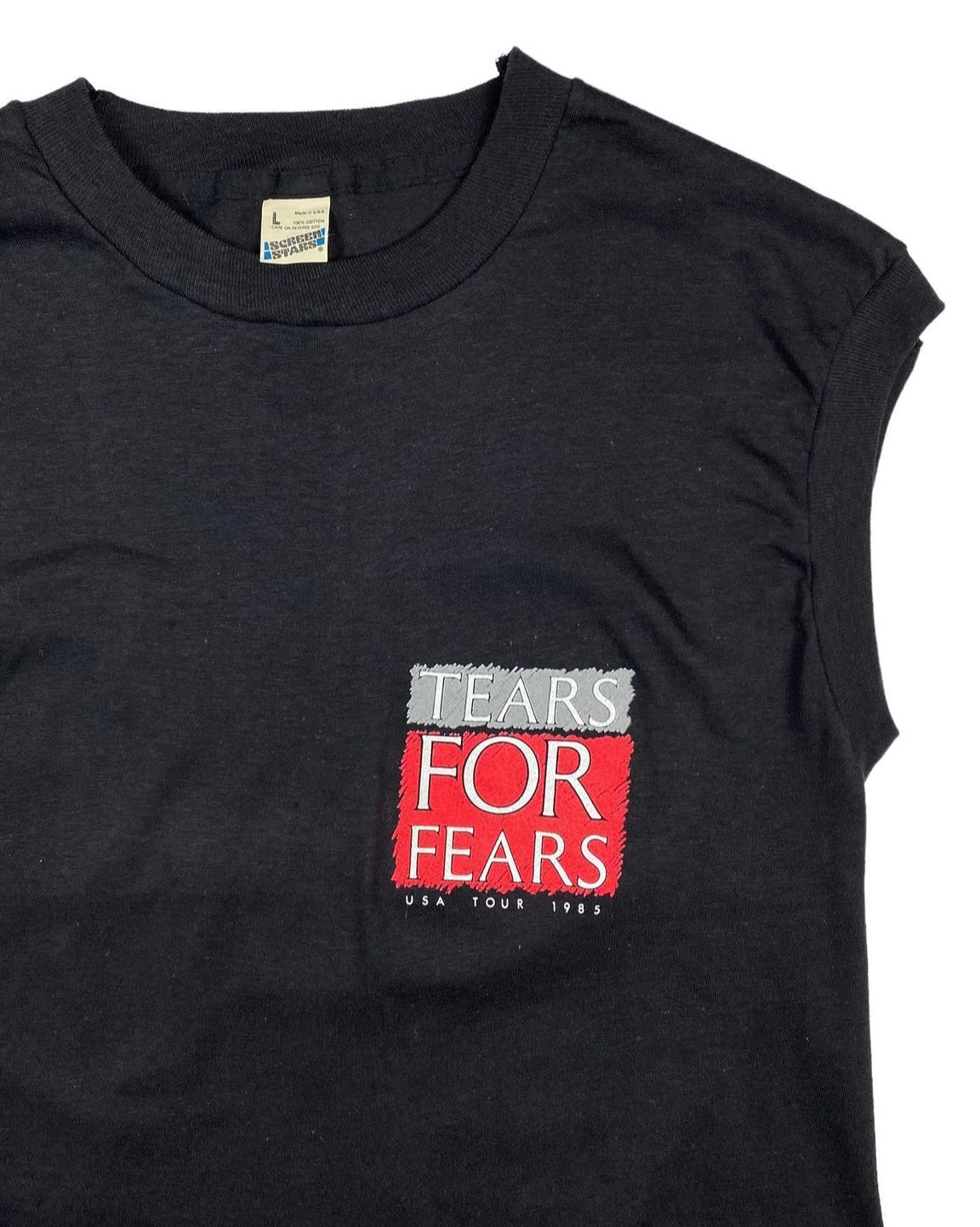 Vintage 1985 Tears for Fears Tour T-Shirt