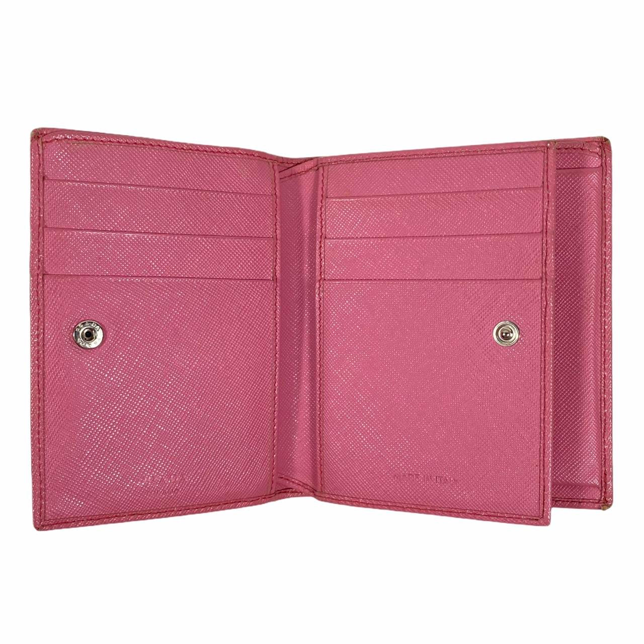 Vintage Pink Prada Wallet