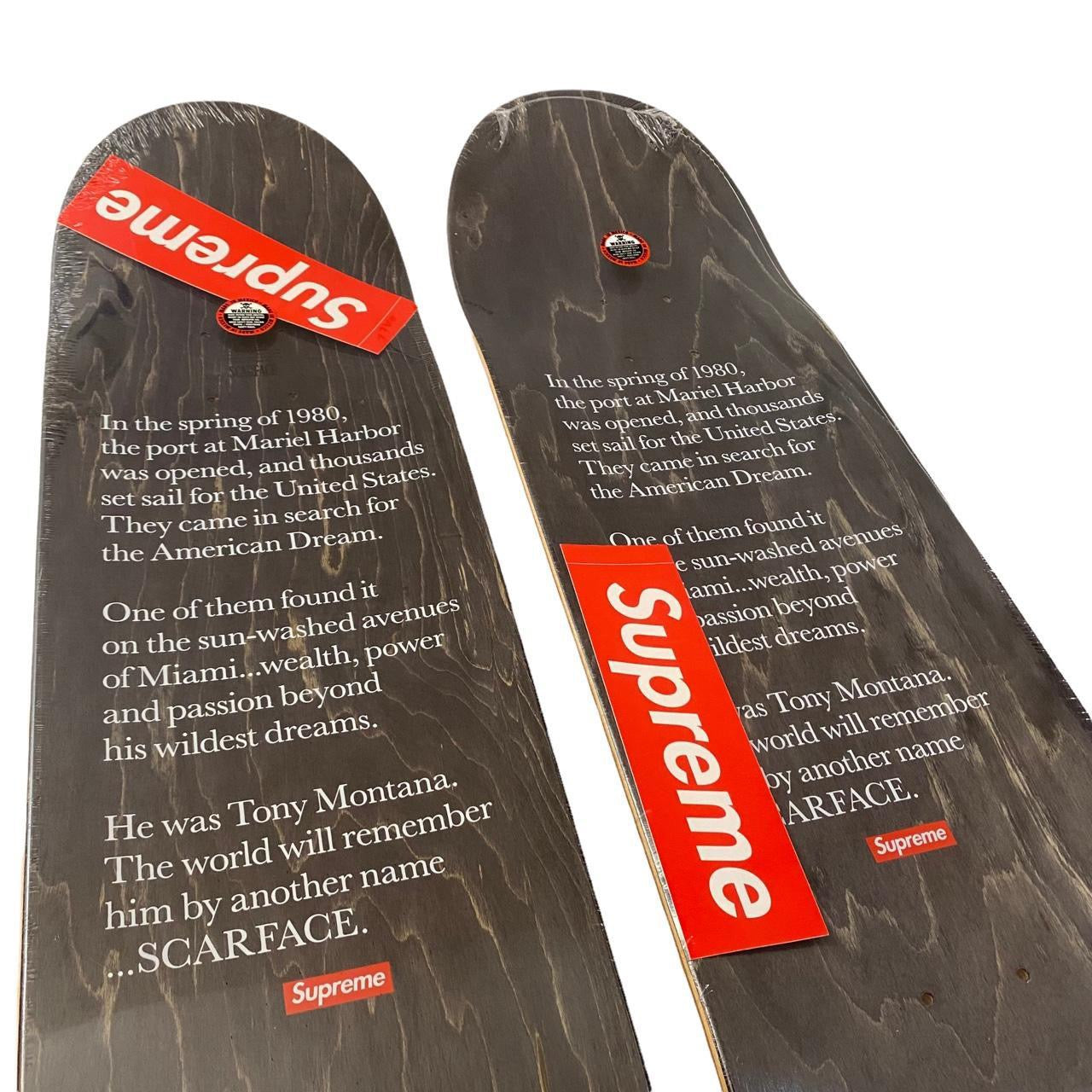 Supreme FW17 Scarface Deck Set