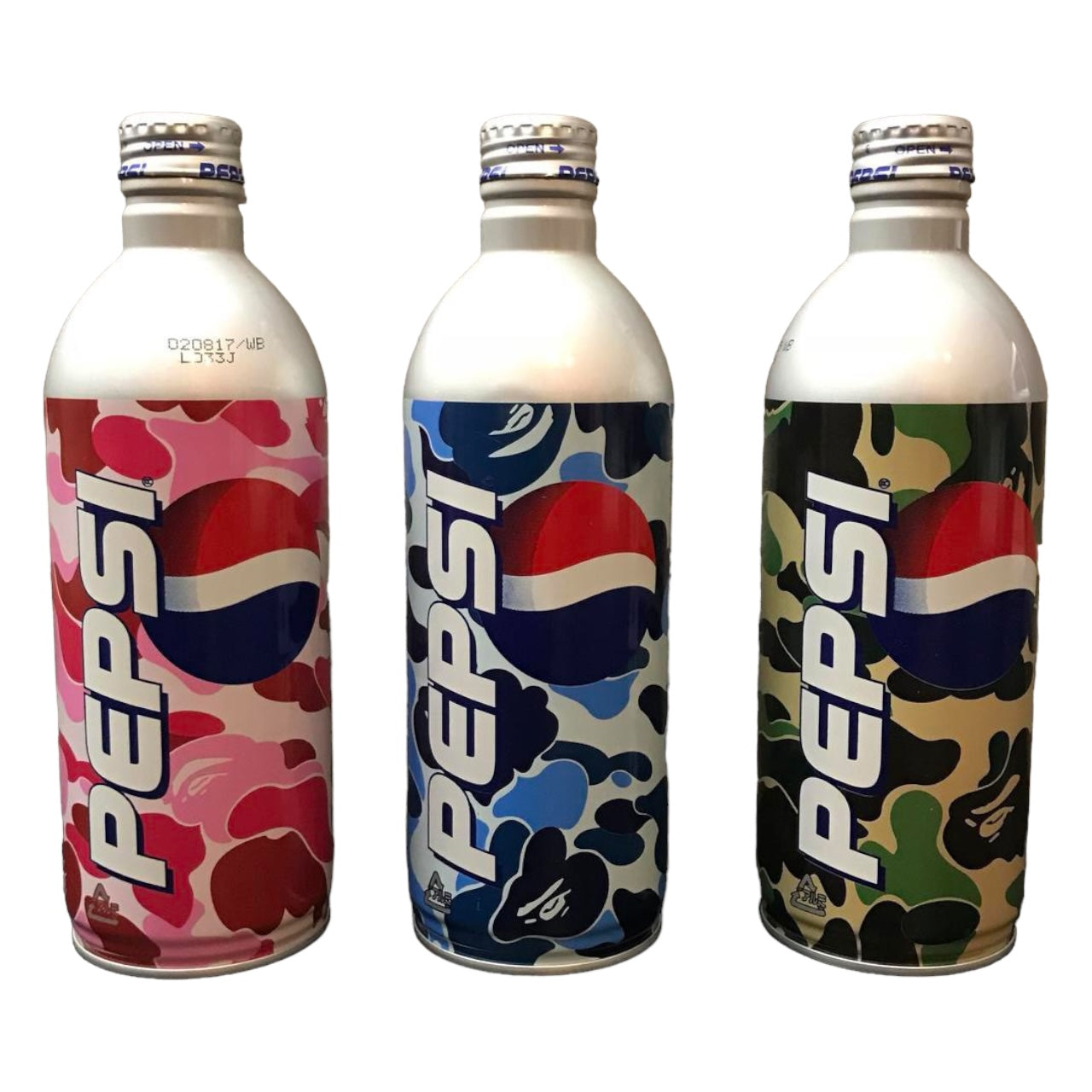 2002 Bape Pepsi Bottle Set